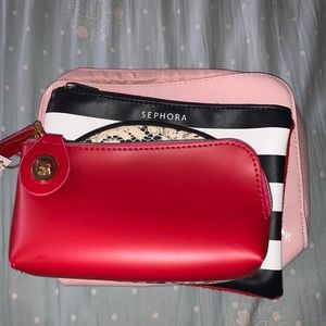 Lancôme, Sephora, Elizabeth ArdenMakeup Bags 4/$20